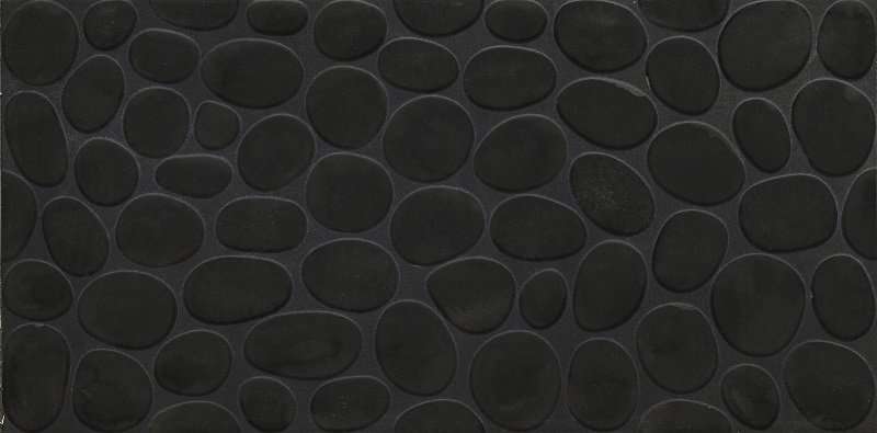 Керамогранит Piemme Shades Mesh Night 02272, цвет чёрный, поверхность 3d (объёмная), прямоугольник, 300x600