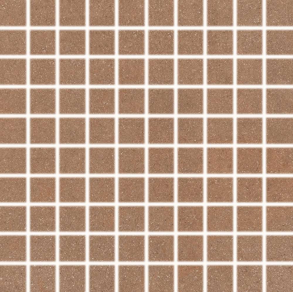 Мозаика Terratinta Grained Rust TTGR03M3N, цвет коричневый, поверхность матовая, квадрат, 300x300