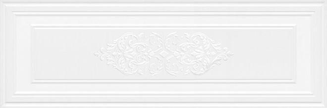 Керамическая плитка Kerama Marazzi Монфорте белый панель обрезной 14042R\3F, цвет белый, поверхность матовая, прямоугольник, 400x1200