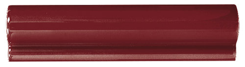 Бордюры APE Lord London Burdeos, цвет бордовый, поверхность глянцевая, прямоугольник, 50x200