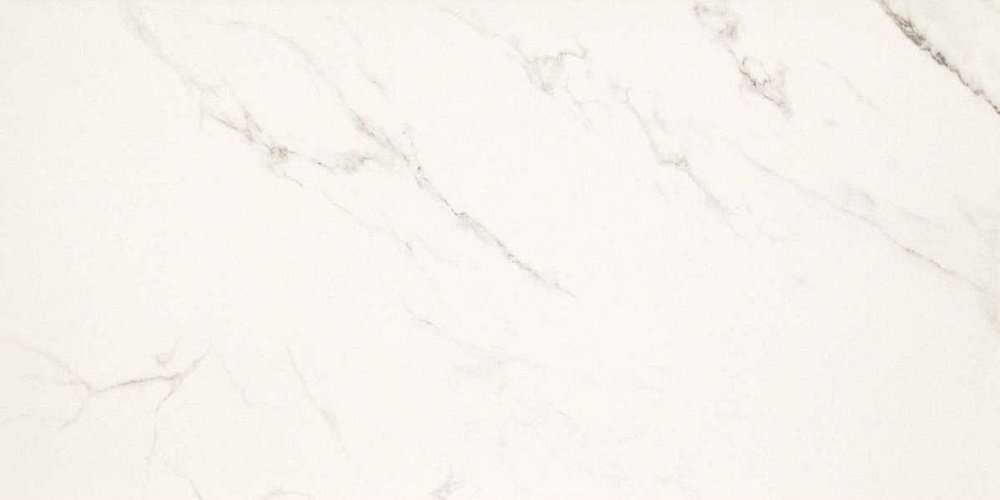 Широкоформатный керамогранит Casalgrande Padana Marmoker Statuario Grigio Lucido, цвет белый, поверхность полированная, прямоугольник, 1180x2580