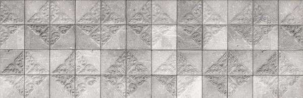 Декоративные элементы Ceramika Konskie Tivoli Inserto, цвет серый, поверхность глянцевая, прямоугольник, 250x750