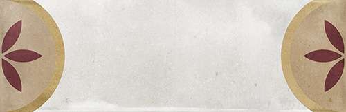 Декоративные элементы La Fabbrica Small Trend Sun Ocher 180203, цвет бежевый чёрный бордовый, поверхность матовая, прямоугольник, 65x200