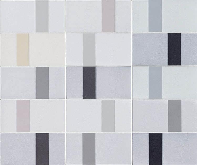 Керамогранит Mutina Diarama Chalk Hjd14, цвет разноцветный, поверхность глазурованная, прямоугольник, 94x187