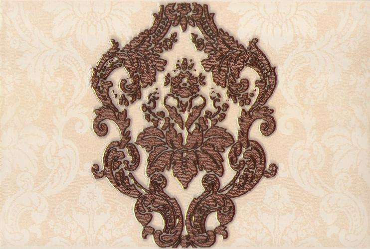 Декоративные элементы Piastrella Флоренция Декор, цвет бежевый, поверхность матовая, прямоугольник, 200x300