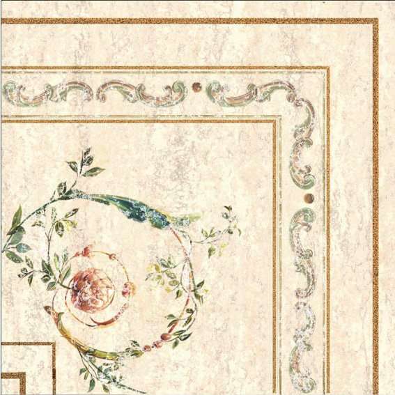 Декоративные элементы Alta Affreschi Angolo Fascia, цвет бежевый, поверхность глянцевая, квадрат, 200x200