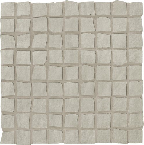 Мозаика Love Tiles Ground Mosaico Plus Light Grey, цвет серый, поверхность глазурованная, квадрат, 200x200