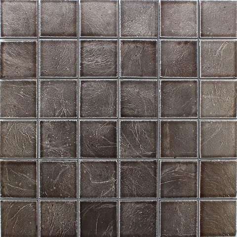 Мозаика Skalini Mercrury MRC (Graphite)-3, цвет серый, поверхность глянцевая, квадрат, 300x300