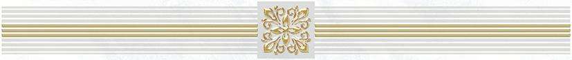 Бордюры Laparet Royal Бордюр белый, цвет белый, поверхность глянцевая, прямоугольник, 63x600