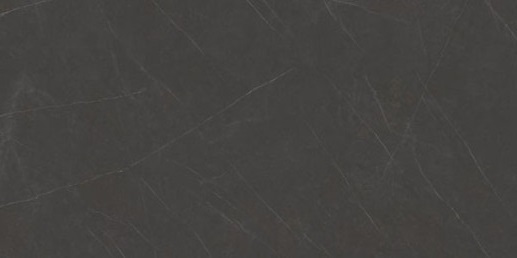Широкоформатный керамогранит TAU Allure Black Polished, цвет чёрный, поверхность полированная, прямоугольник, 1600x3200