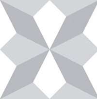 Декоративные элементы Ege Seramik Milano Amendola Grey 200X200MLN51, цвет серый, поверхность матовая, квадрат, 200x200