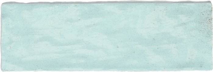 Керамическая плитка Harmony Riad Sky/6,5X20 26080, цвет голубой, поверхность структурированная, под кирпич, 65x200