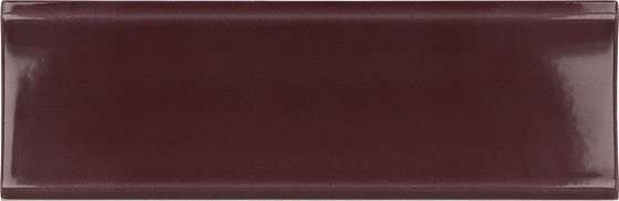 Керамическая плитка Equipe Vibe In Gooseberry 28730, цвет бордовый, поверхность глянцевая, прямоугольник, 65x200