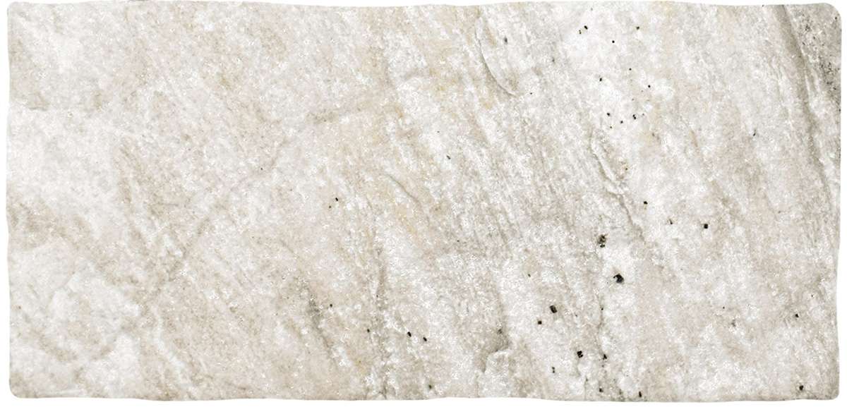 Керамогранит Keradom Nativa Bianco, цвет белый, поверхность структурированная, прямоугольник, 125x250