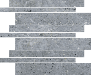 Мозаика Vives Altea Mosaico Denia Cemento Antideslizante, цвет серый, поверхность матовая противоскользящая, квадрат, 300x300