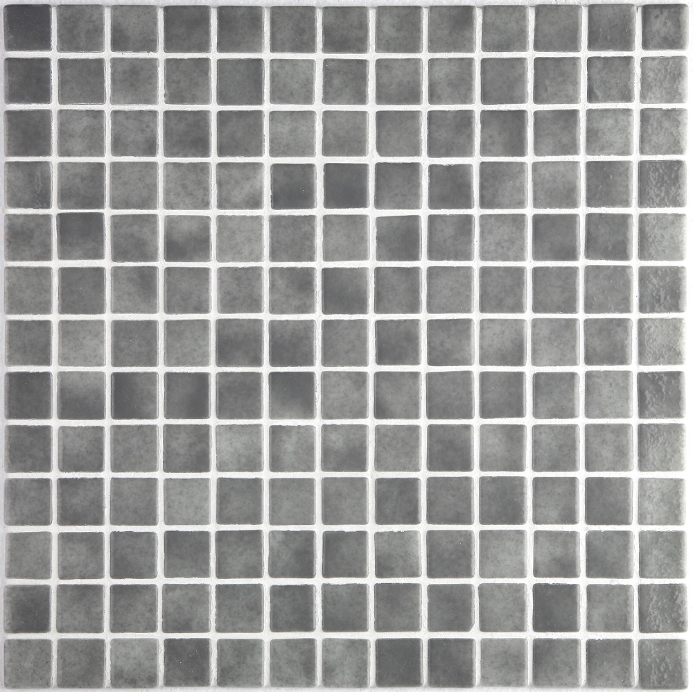 Мозаика Ezarri Niebla 3660 - A, цвет серый, поверхность глянцевая, квадрат, 334x334