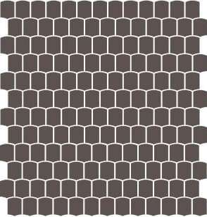 Мозаика Ornamenta Tale Graphite TL3132MGR, цвет серый тёмный, поверхность матовая, чешуя, 313x325