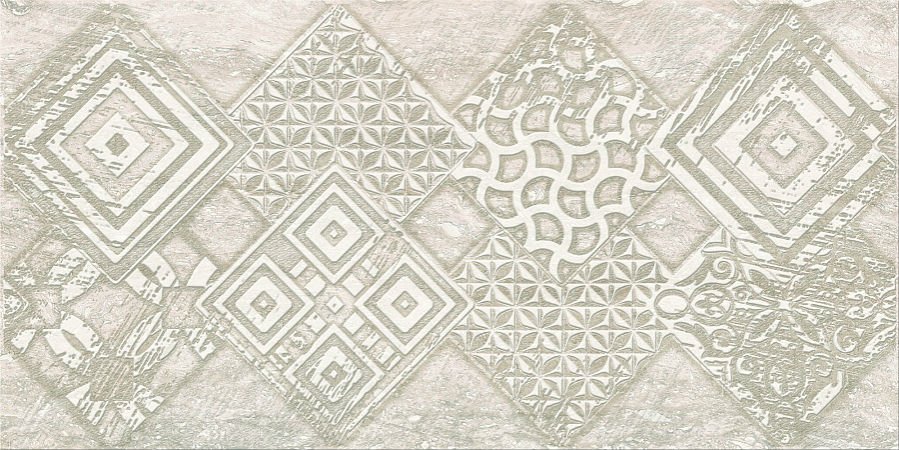 Декоративные элементы Azori Ascoli Grey Geometria, цвет серый, поверхность матовая, прямоугольник, 315x630