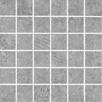 Мозаика Керамин Бруклин 1 Мозаика (чип 5х5), цвет серый, поверхность матовая, квадрат, 300x300