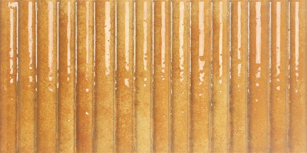 Керамическая плитка Mainzu Etna Ocre, цвет оранжевый, поверхность рельефная, прямоугольник, 150x300