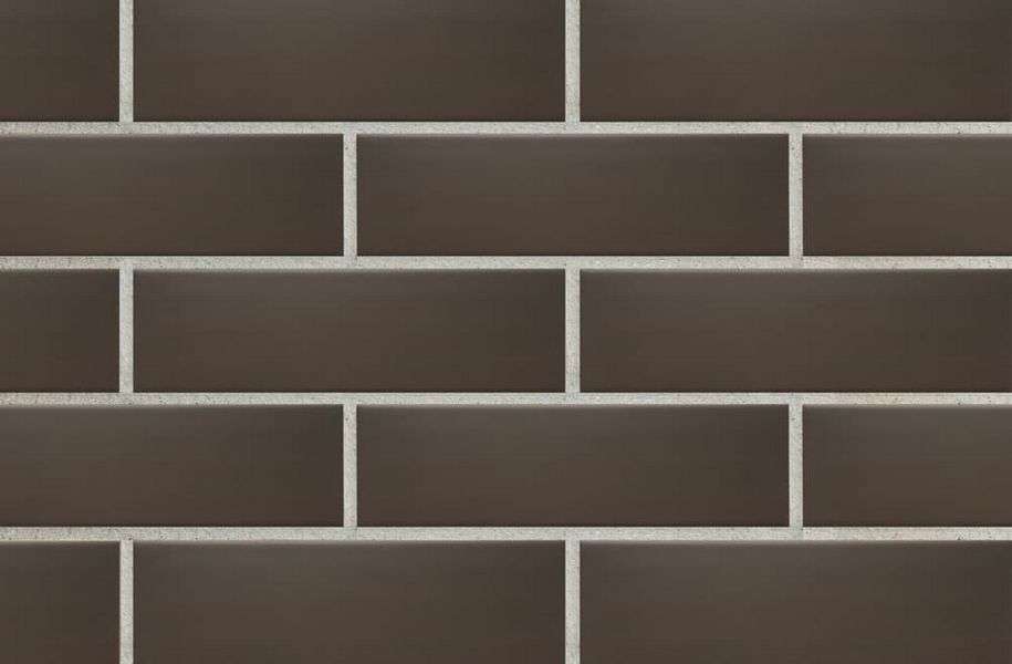 Клинкер  Brick 28 Brown, цвет коричневый, поверхность матовая, прямоугольник, 84x283