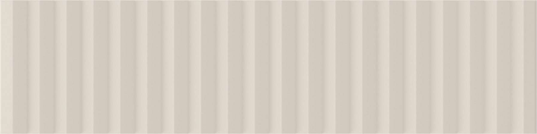 Керамическая плитка Wow Twin Peaks Med Dove 131550, цвет бежевый, поверхность матовая 3d (объёмная), под кирпич, 75x300