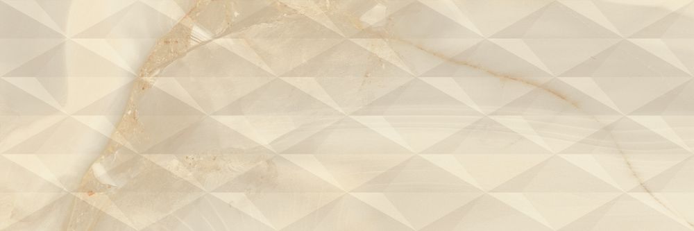 Керамическая плитка Kerasol Acropolis Rombus Marfil Rectificado, цвет бежевый, поверхность глянцевая, прямоугольник, 300x900