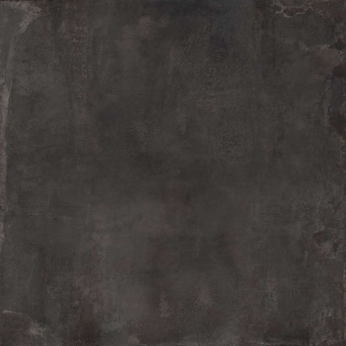 Керамогранит Piemme Materia Deep Nat/Ret 03074, цвет чёрный, поверхность матовая, квадрат, 1200x1200