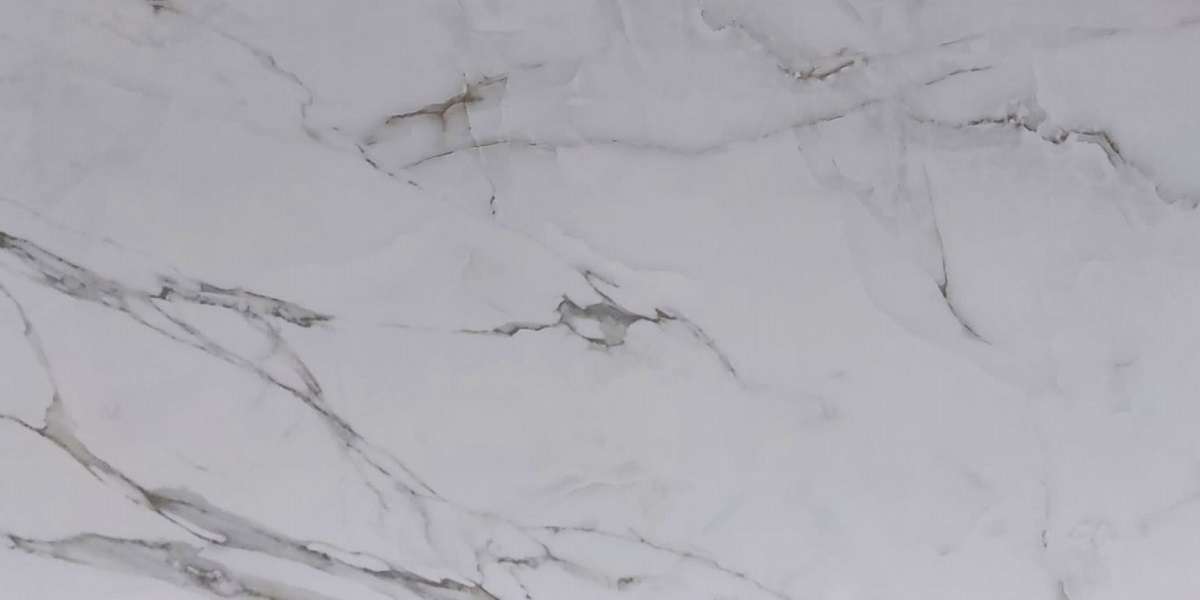 Керамогранит Usak Seramik Helsinki Polished, цвет белый серый, поверхность полированная, прямоугольник, 600x1200