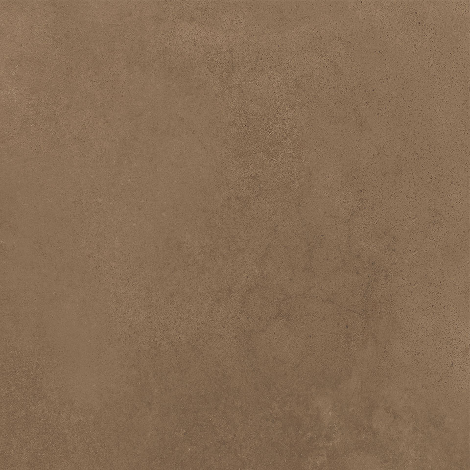 Широкоформатный керамогранит Cerdomus Concrete Art Caramel Safe 96700, цвет коричневый, поверхность сатинированная, квадрат, 1200x1200
