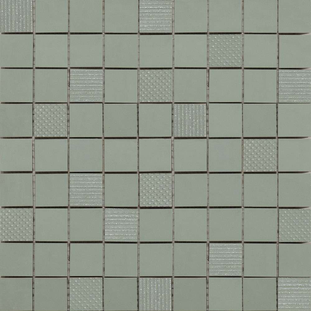Мозаика Peronda D.Palette Green Mosaic/31,5X31,5 26183, цвет зелёный, поверхность матовая, квадрат, 315x315
