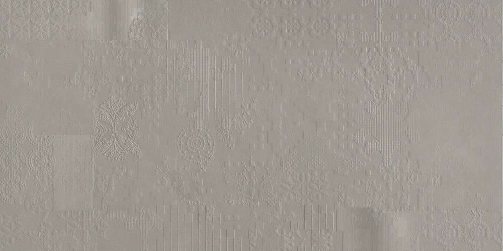 Керамогранит Mutina Dechirer Decor Grigio PUDD12, цвет серый, поверхность матовая, прямоугольник, 600x1200
