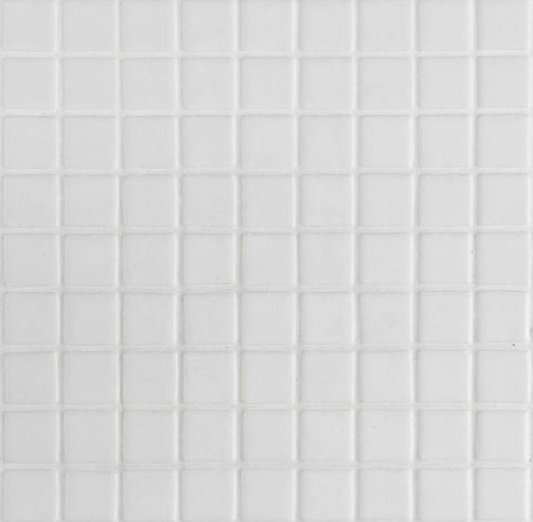Мозаика Ezarri Lisa 3645 - А, цвет белый, поверхность глянцевая, квадрат, 334x334