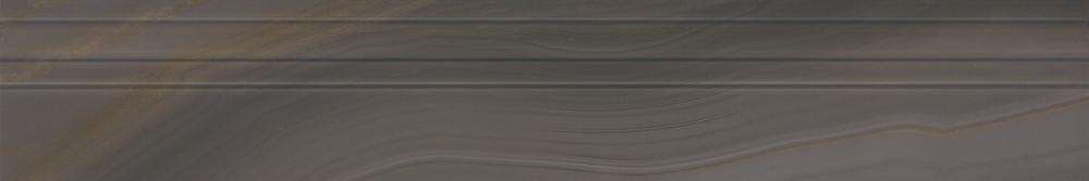 Бордюры Serra Agatha Anthracide Skirting&Finishing, цвет серый, поверхность глянцевая, прямоугольник, 200x1200