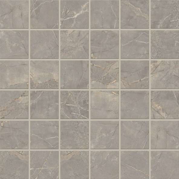 Мозаика Estima Bernini Grey BR03 Полированный 30x30 67334, цвет серый, поверхность полированная, квадрат, 300x300