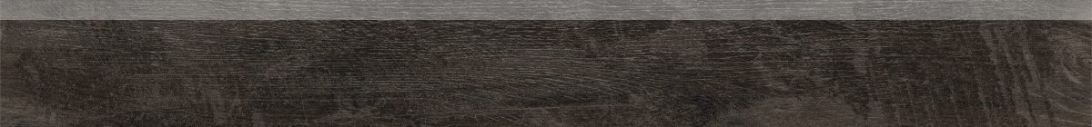 Бордюры Italon Groove Dark Battiscopa 610130004604, цвет чёрный тёмный, поверхность матовая, прямоугольник, 72x600
