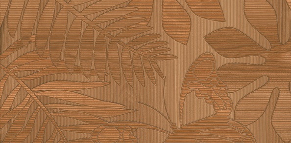 Декоративные элементы Нефрит керамика Орис 07-00-5-18-01-15-1686, цвет коричневый, поверхность матовая, прямоугольник, 300x600
