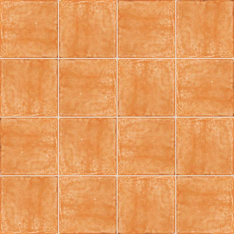 Керамическая плитка Mainzu Antic Miel, цвет оранжевый, поверхность глянцевая, квадрат, 150x150