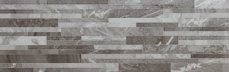 Керамическая плитка Colorker New Age Fields Dark, цвет серый тёмный, поверхность глянцевая, под кирпич, 316x1000