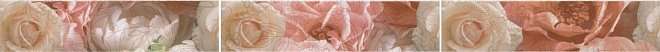 Бордюры Kerama Marazzi Бордюр Контарини Цветы обрезной STG\A595\13032R, цвет разноцветный, поверхность глянцевая, прямоугольник, 72x300