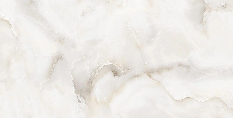 Керамогранит Art & Natura Onyx Cloud White Glossy, цвет серый, поверхность глянцевая полированная, прямоугольник, 600x1200