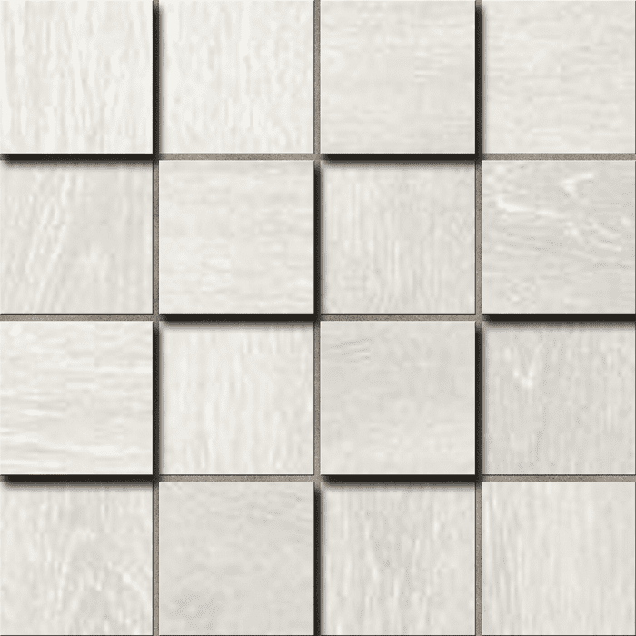 Мозаика Ametis By Estima Daintree Light Grey DA00 Chess-3D Неполированный 30x30 34997, цвет серый, поверхность матовая 3d (объёмная), квадрат, 300x300