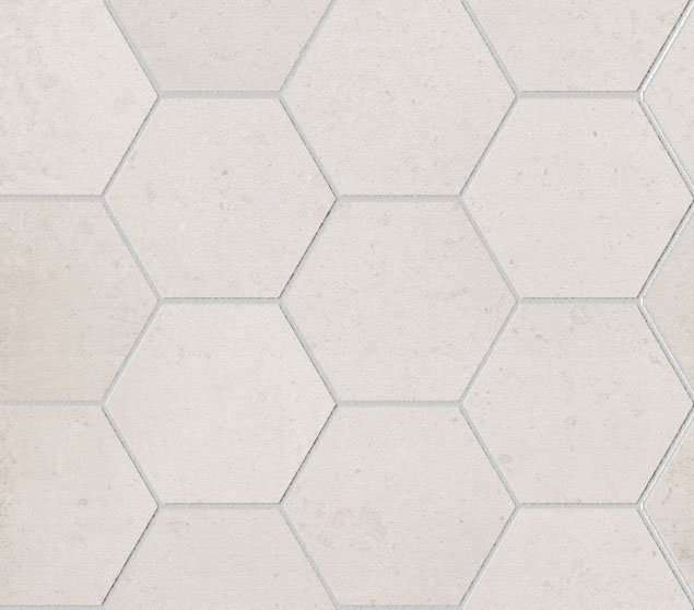 Мозаика Panaria Glance Mos Esagona Pearl PGZGCE0, цвет серый, поверхность матовая, прямоугольник, 288x332