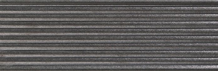 Бордюры Fap Manhattan Soho Metal Listello, цвет серый, поверхность глянцевая, прямоугольник, 100x300