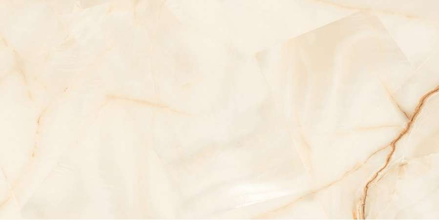 Керамогранит ITC Ariston Onyx Beige Sugar, цвет бежевый, поверхность сатинированная, прямоугольник, 600x1200
