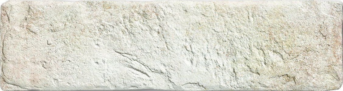 Керамогранит Monopole Muralla Blanco, цвет белый, поверхность матовая, под кирпич, 75x280