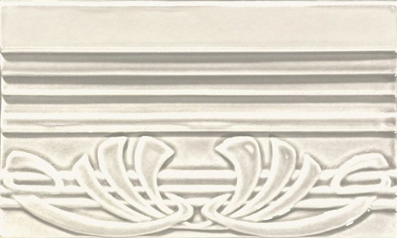 Бордюры Grazia Epoque Terminale Deco Ivory Mat TED10, цвет слоновая кость, поверхность матовая, квадрат, 120x200