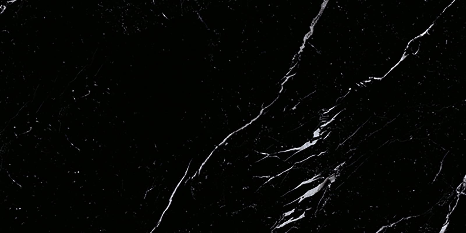 Керамогранит Emilceramica (Acif) Tele Di Marmo Selection Nero Marquinia Lapp EJWF, цвет чёрный, поверхность лаппатированная, прямоугольник, 300x600