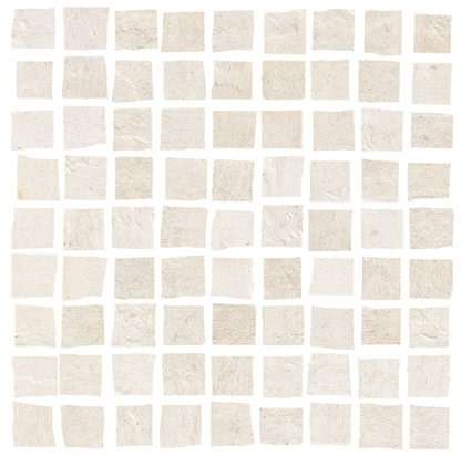 Мозаика Love Tiles Mosaic Urban White, цвет белый, поверхность матовая, квадрат, 200x200