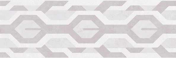 Декоративные элементы Нефрит керамика Брендл Декор Геометрия 07-00-5-17-00-06-2214, цвет серый, поверхность матовая, прямоугольник, 200x600